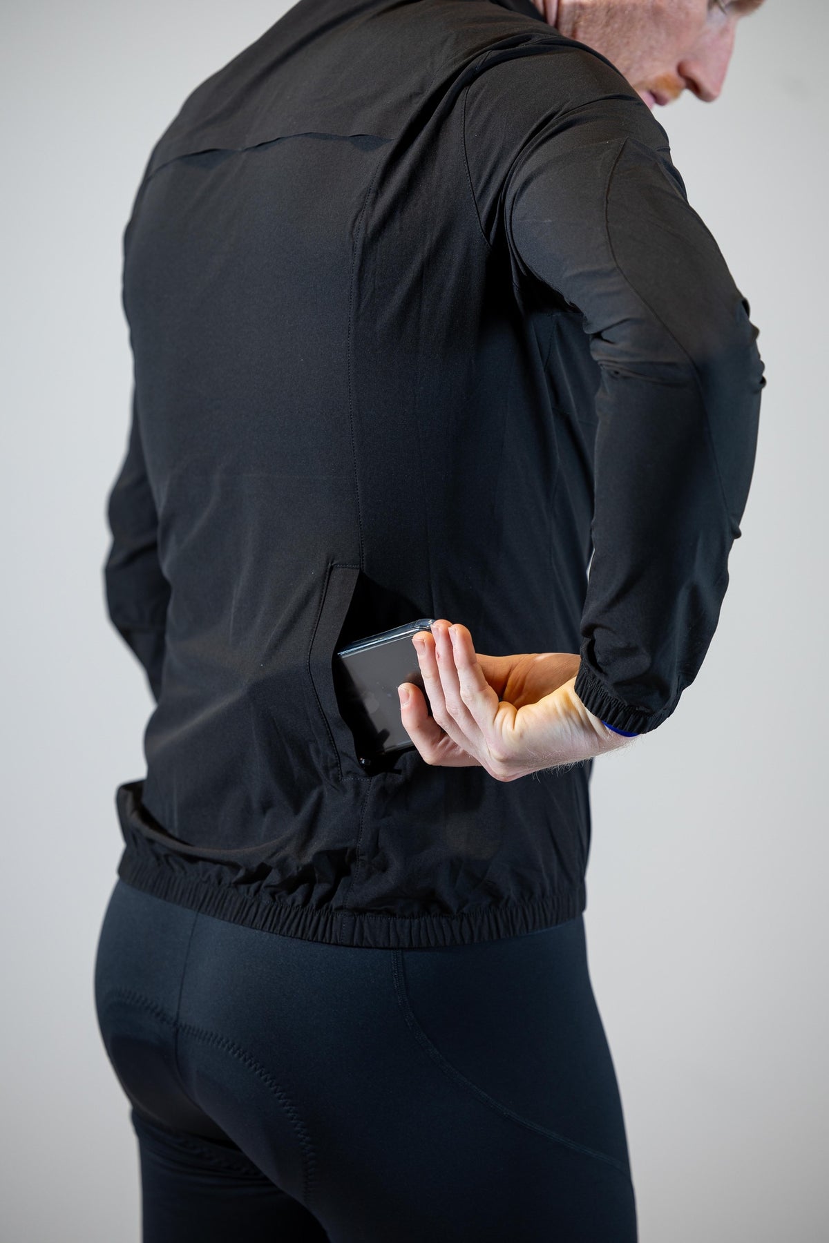 R1 WIND JACKET - BLACK