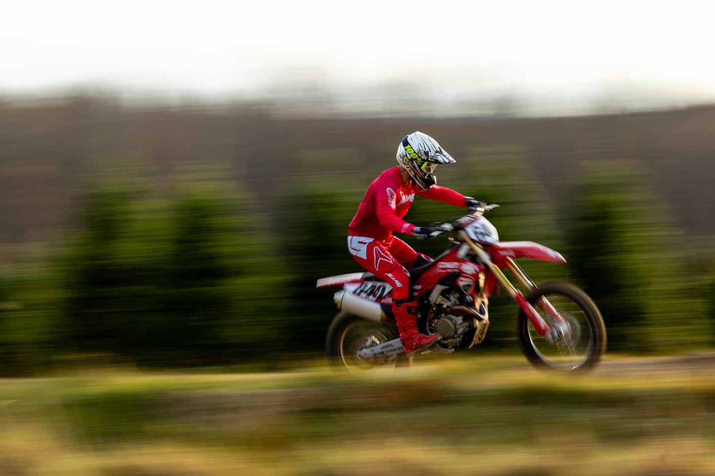 A1 JERSEY - GRADIENT RED