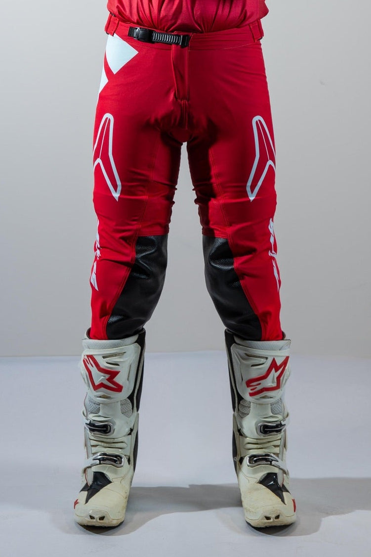 A1 PANT - GRADIENT RED