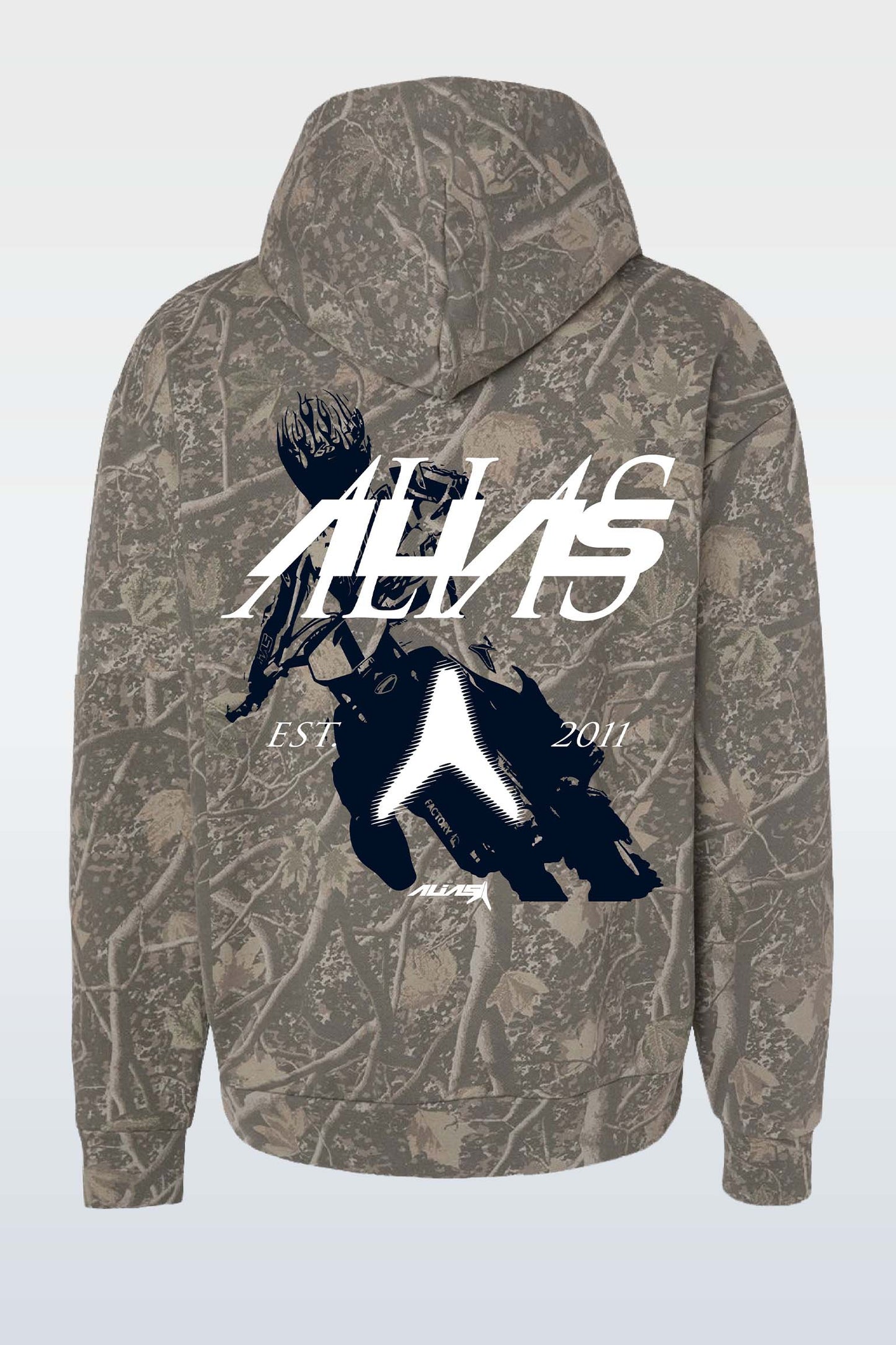 Hoodie - DOUBLE VISION CAMO