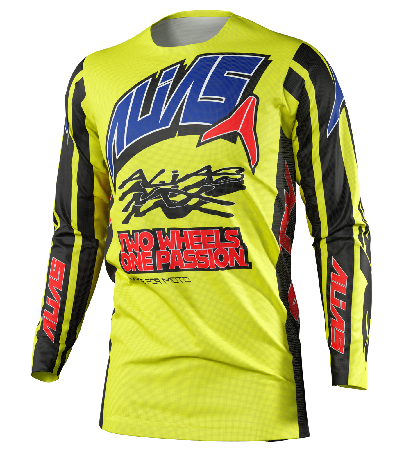 A1 JERSEY - VNTG NEON YELLOW