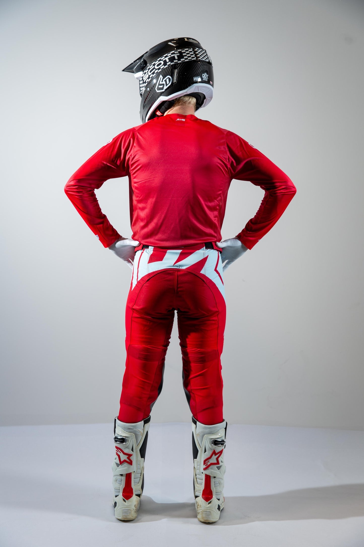 A1 JERSEY - GRADIENT RED