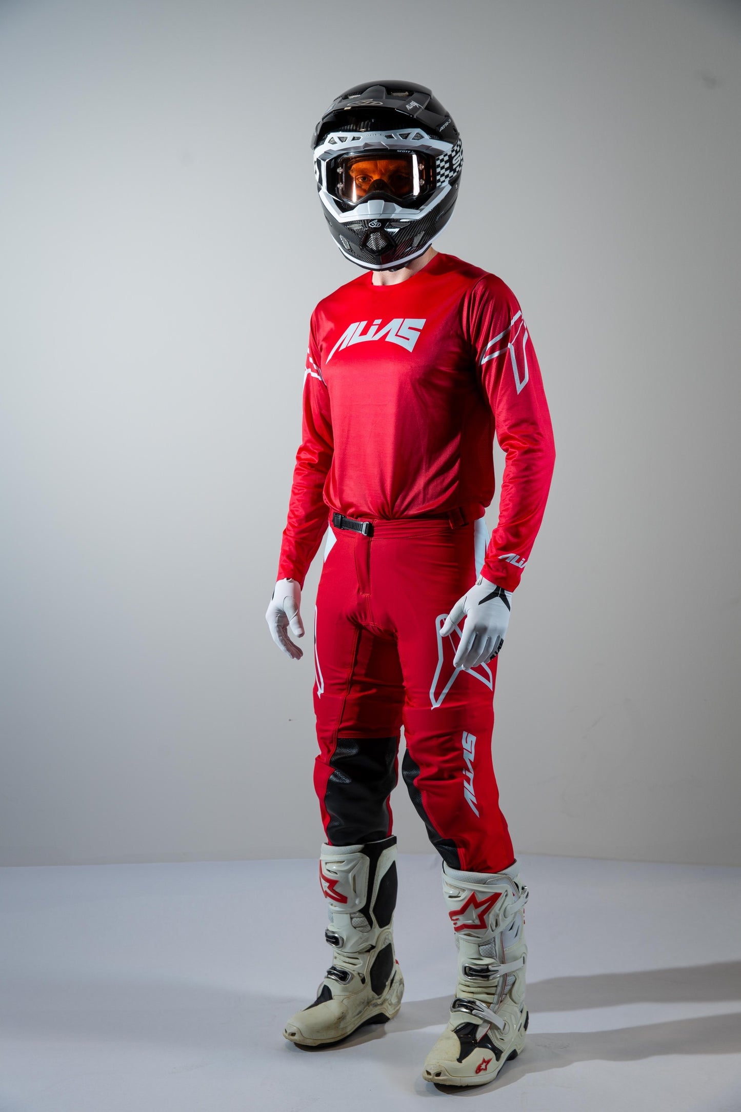 A1 JERSEY - GRADIENT RED