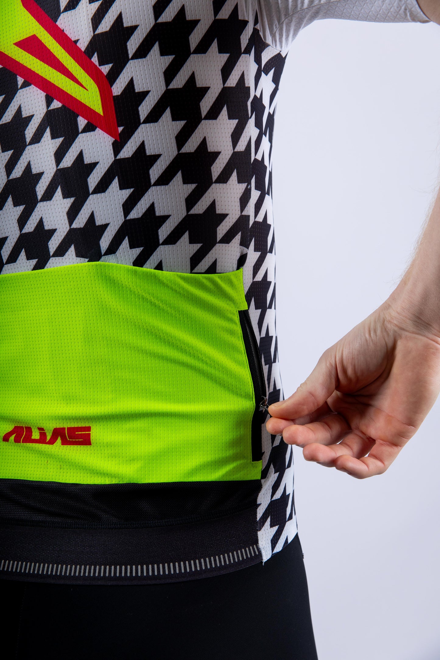 R1 Aero Jersey - Houndstooth