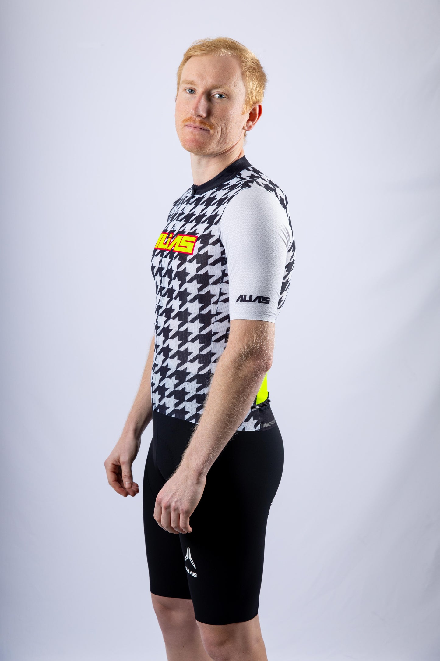 R1 Aero Jersey - Houndstooth