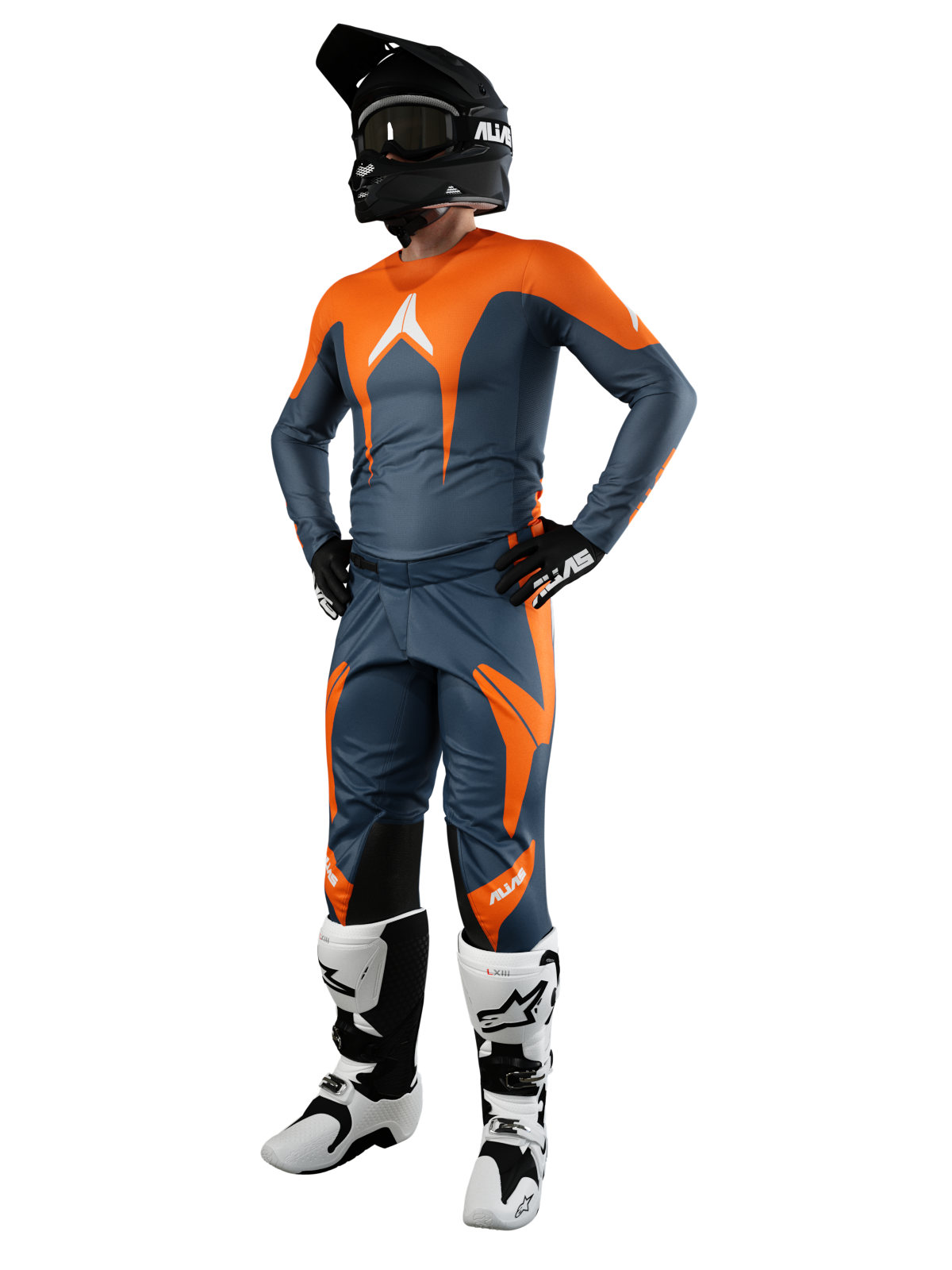 A1 PANT - ORANGE