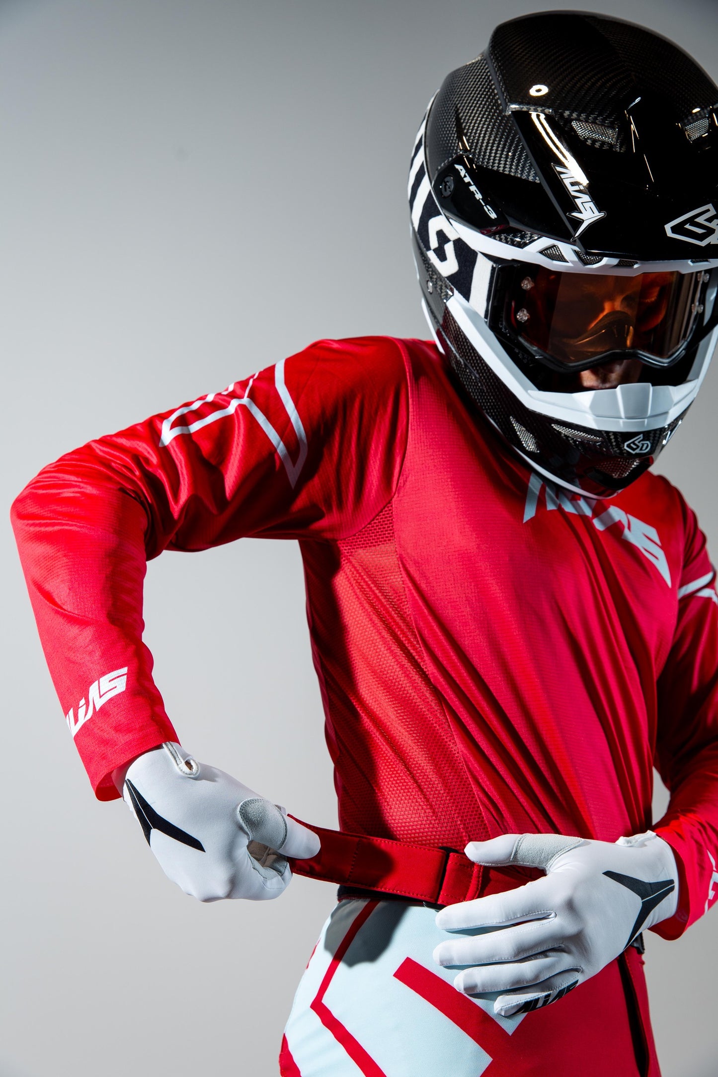 A1 PANT - GRADIENT RED