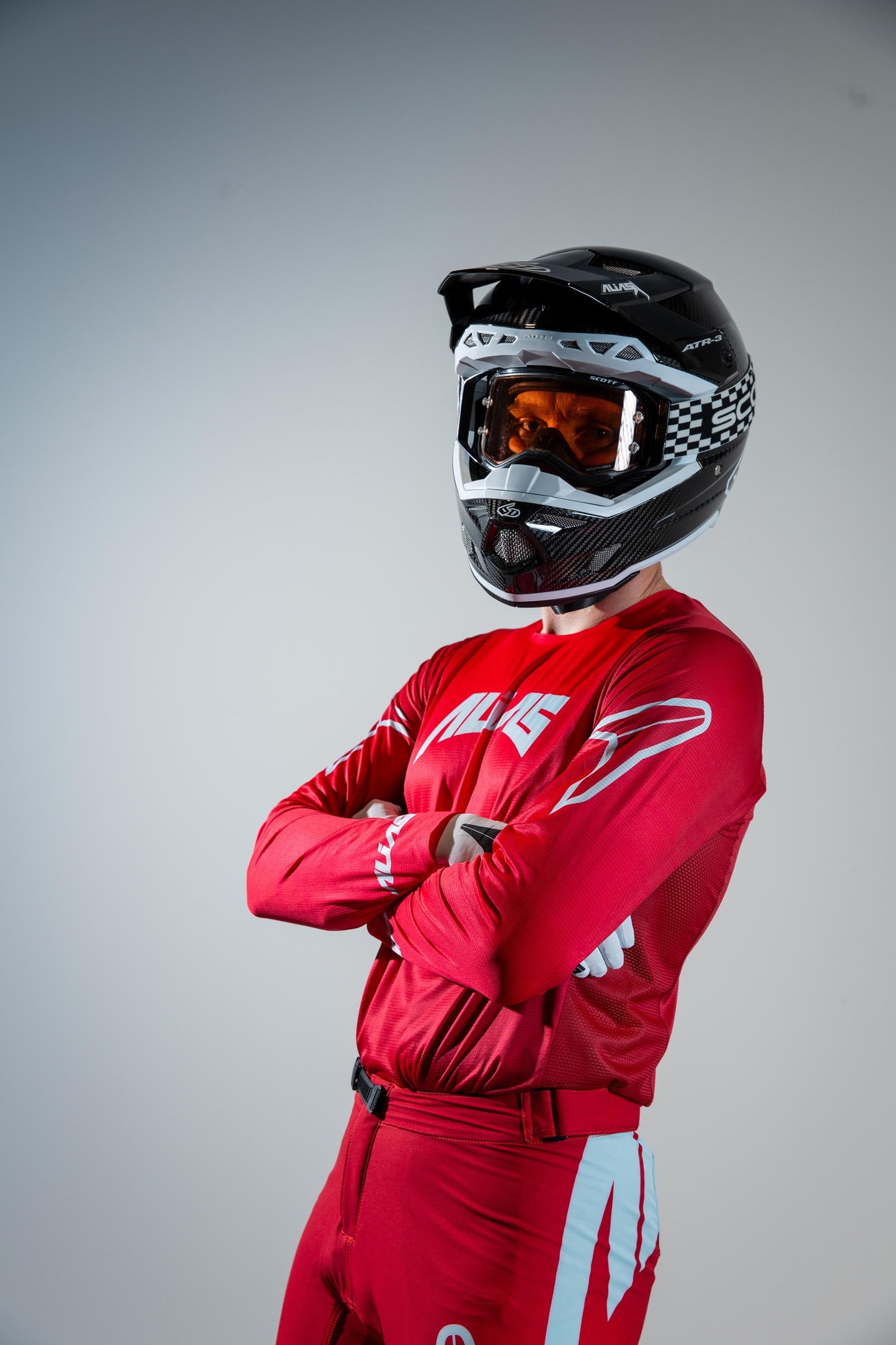 A1 JERSEY - GRADIENT RED