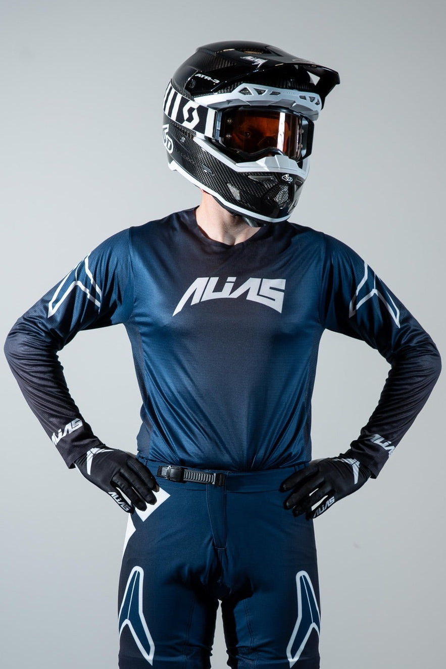 A1 JERSEY - GRADIENT NAVY