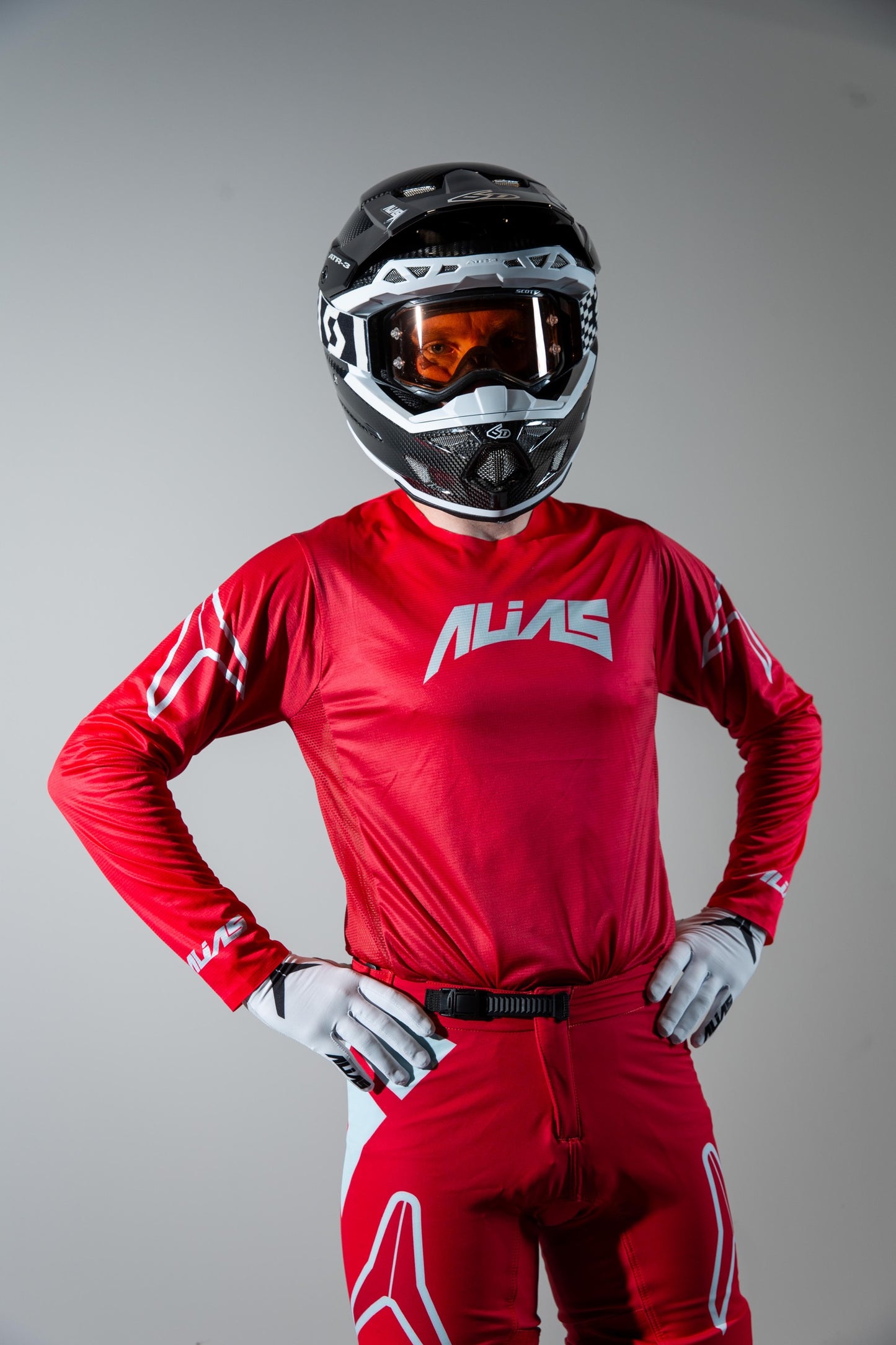 A1 JERSEY - GRADIENT RED