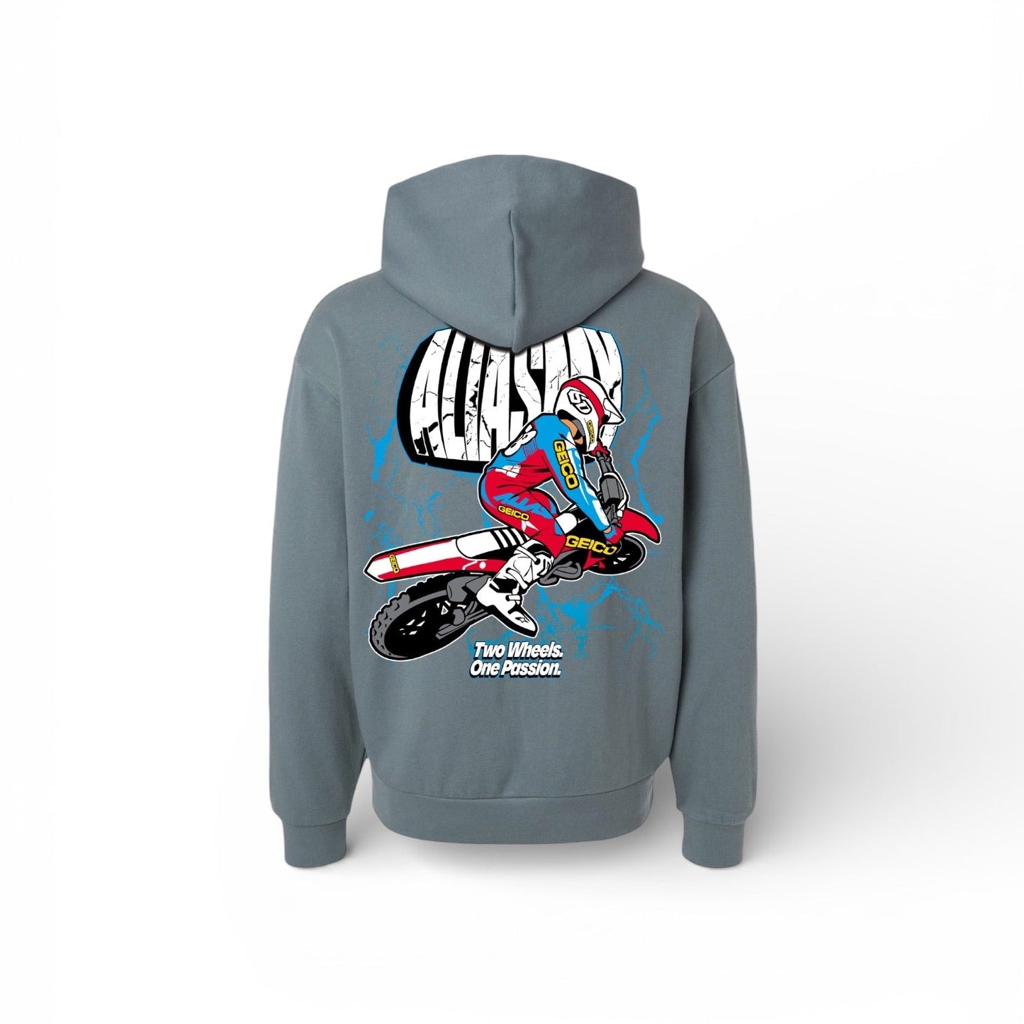 Hoodie - LIGHTNING SLATE BLUE