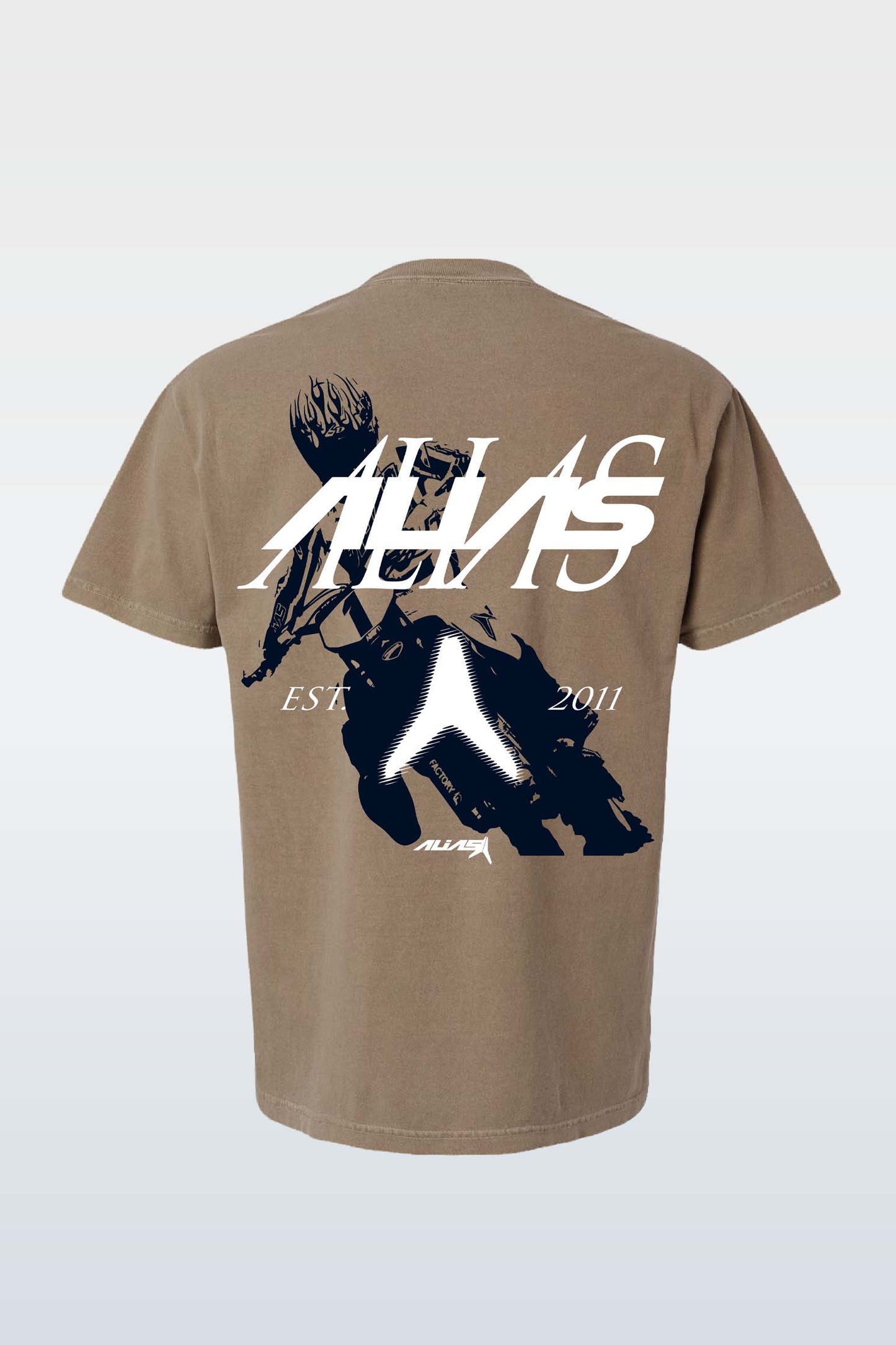 Premium T-Shirt - DOUBLE VISION BROWN