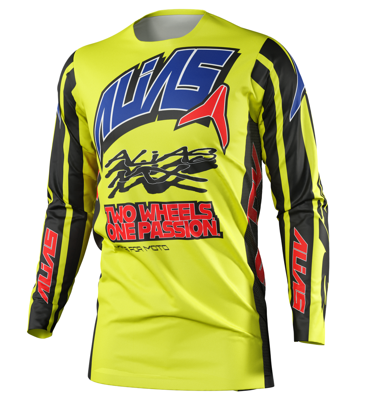 A1 JERSEY - VNTG NEON YELLOW