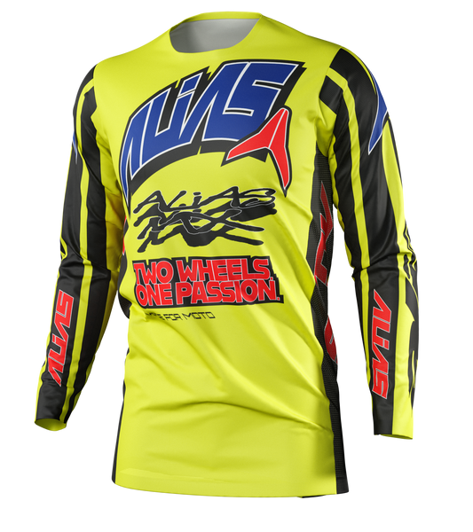A1 JERSEY - VNTG NEON YELLOW