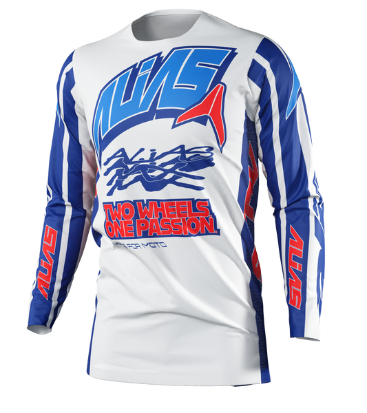 A1 JERSEY - VNTG WHITE